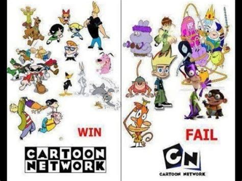 cartoon network shows old to new